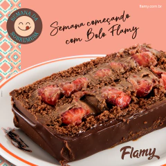 Trufado com Morangos - Flamy Pompeia