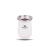 Taza de mate Stanley con bombilla, color blanco y detalles en acero inoxidable.