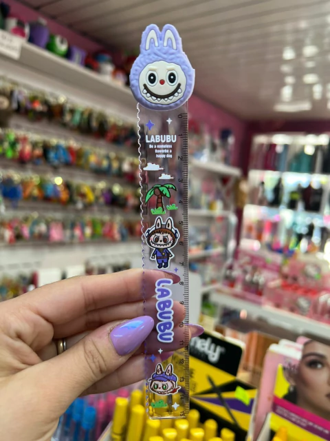 Regla 15cm Labubu