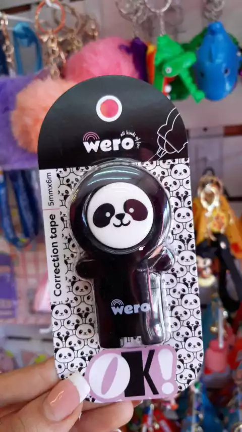 Corrector en Cinta Wero-Negro