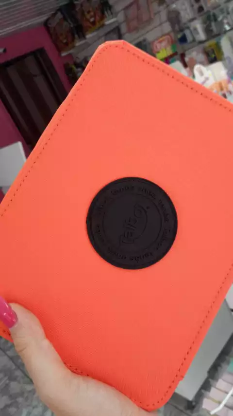 Cartuchera Talbot Cuadrada - Roja con Negro