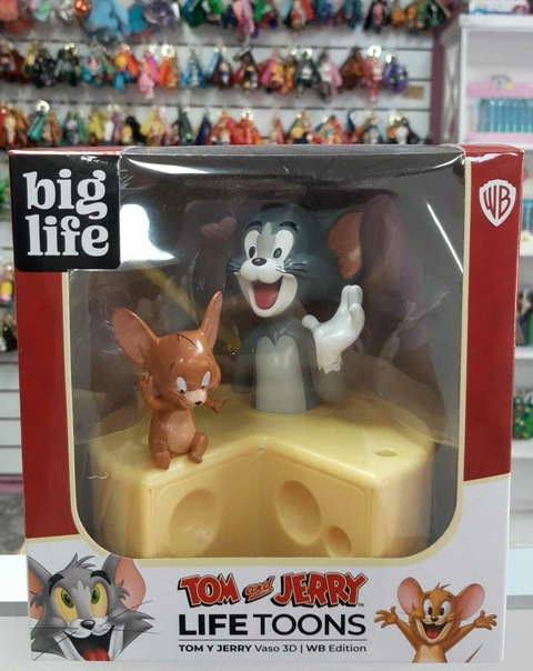 Tom y Jerry-Vaso 3D-Big Life