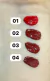 DAPOP-Matte-01-Rojo Intenso - comprar online