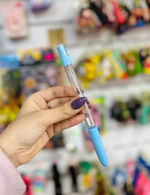 Lapicera Spray Recargable- Azul