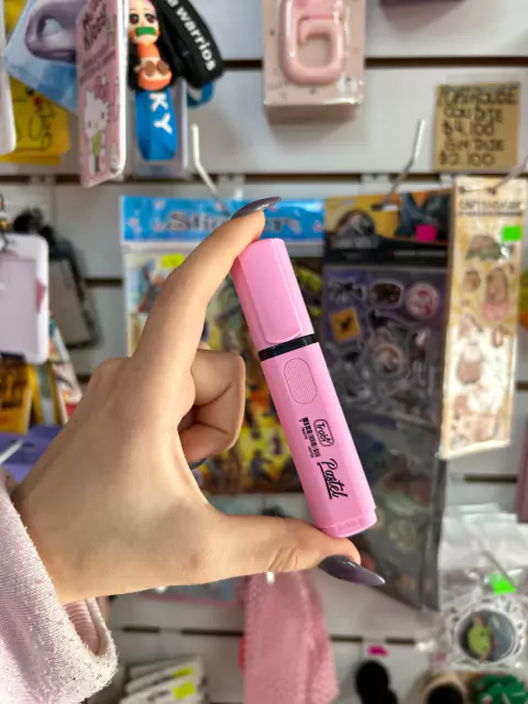 Resaltadores High Texter - Trabi Rosa Pastel