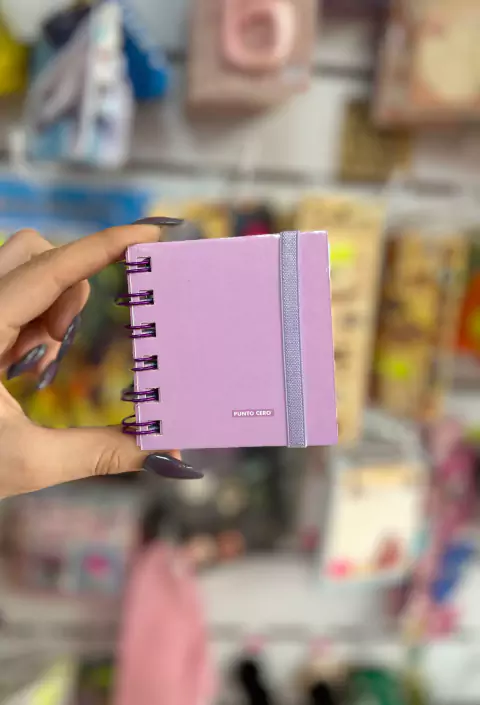 Mini Cuaderno Inteligente A8- Punto cero- Rosa