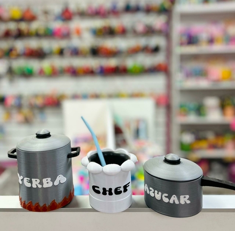 Set de mate de Chef