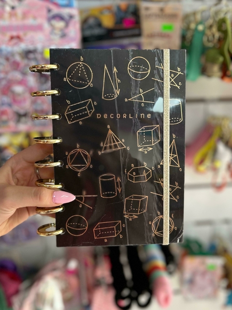 Cuaderno Inteligente- A5- Decorline Negro