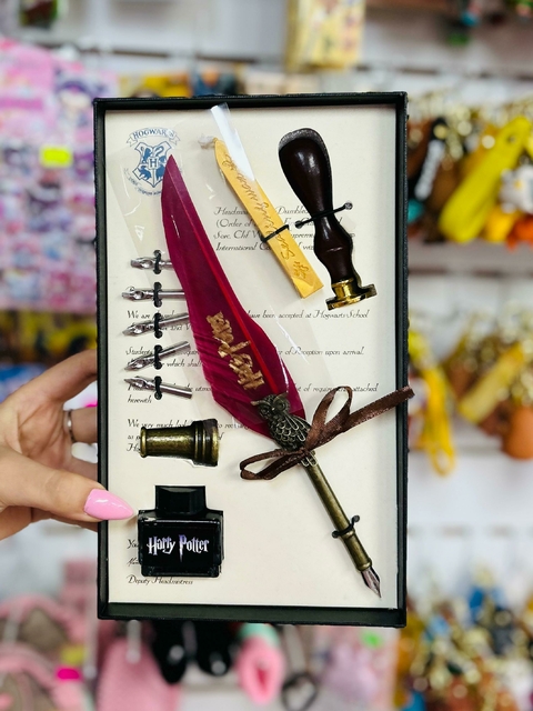 Harry Potter- Pluma Roja Grande