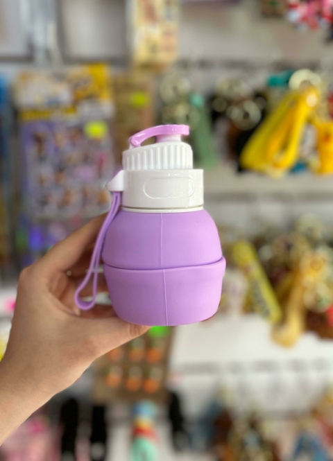 Botella Plegable- Violeta 550ml