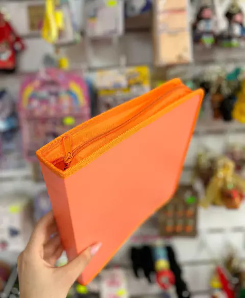 Carpeta N° 3 - Con Cierre- Naranja