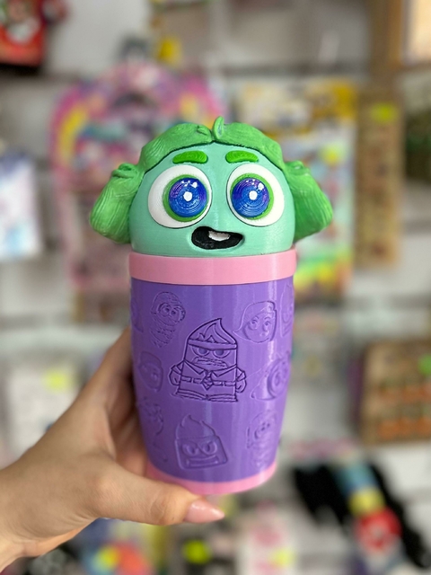 Vaso 3D Intensamente 2- Envidia