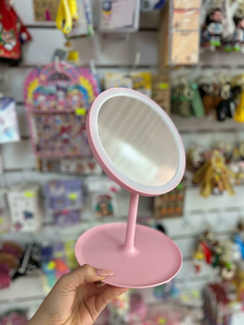 Espejos con Luces LED para Maquillaje- Rosa - comprar online