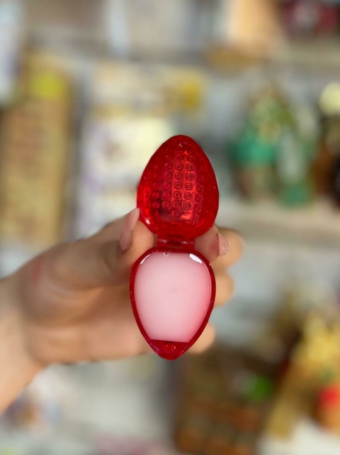 Bálsamo Hidratante- Frutilla Rojo 2 en 1