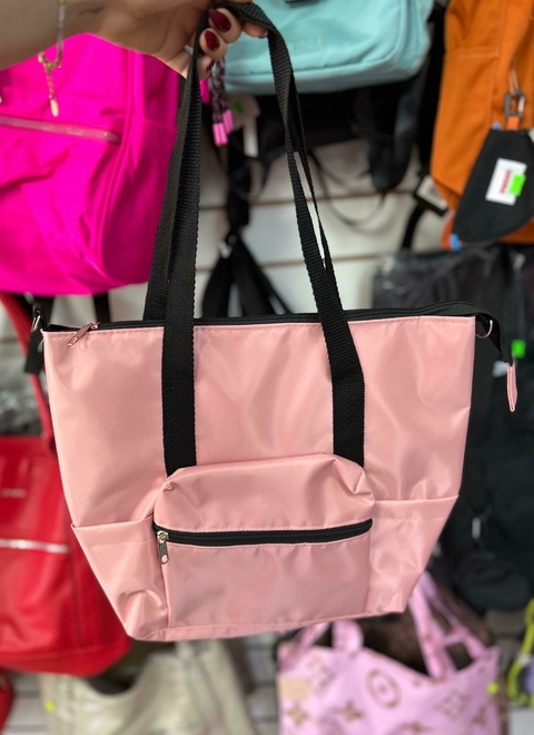 Cartera Grande- Rosa Bebé