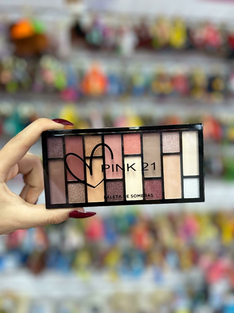 Paleta de Sombras x16 colores - Pink 21- 01