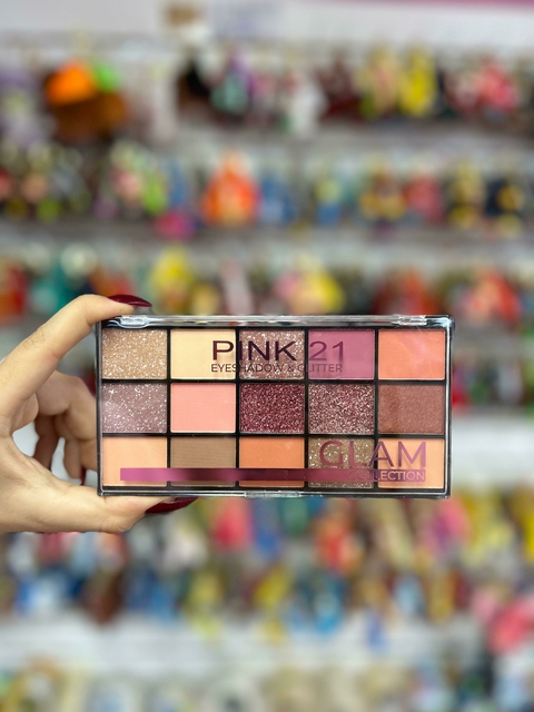 Paleta de Sombras x15 colores - Pink 21- 02