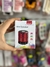 Mini Parlante Cilíndrico Bluetooth Rojo Metálico