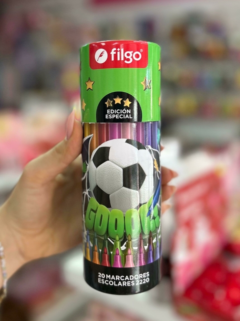 Tubo de 20 Fibras- Filgo- Pelota