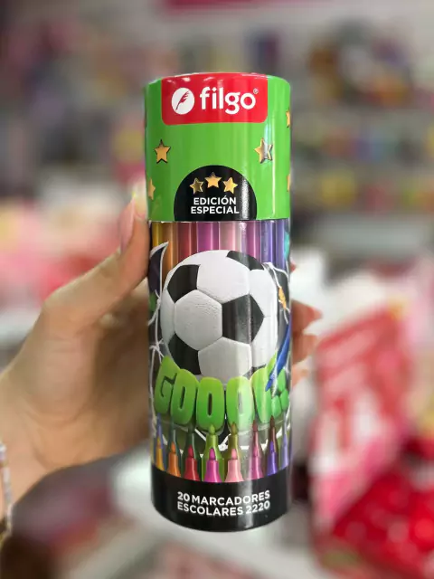 Tubo de 20 Fibras- Filgo- Pelota