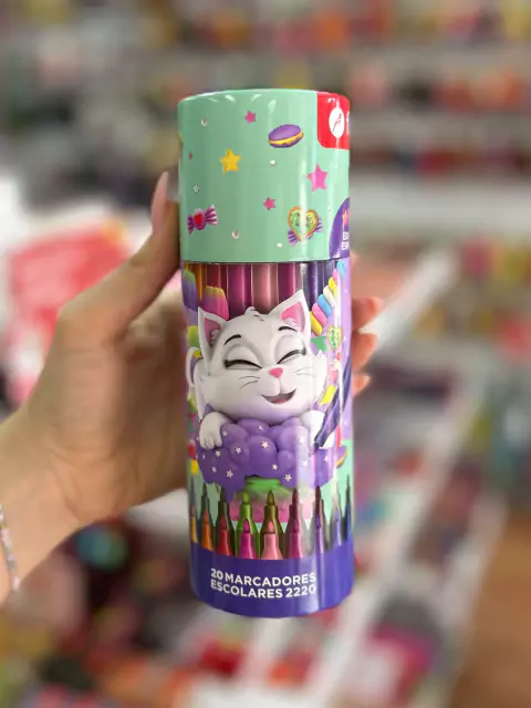 Tubo de 20 Fibras- Filgo- Gatito