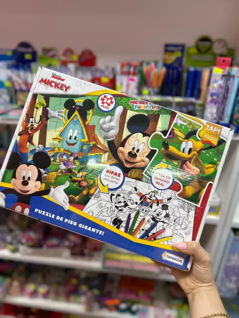 Juego Rompe Cabezas Gigante Mickey Mouse