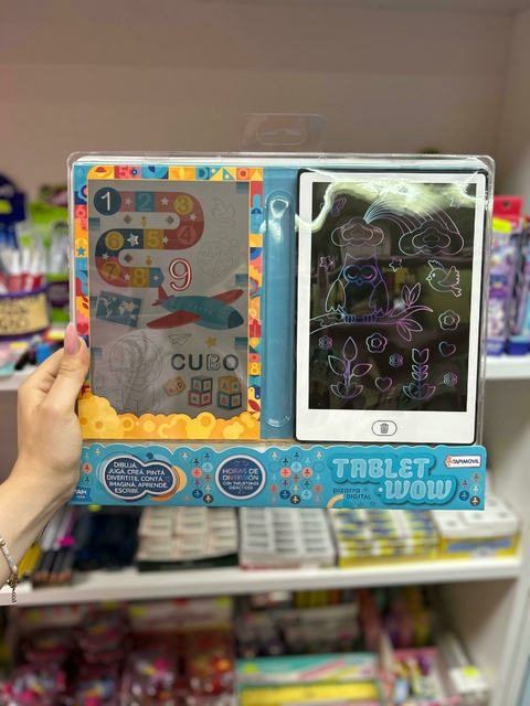 Tablet Wow- Pizarra Digital Con Tarjetas Didácticas