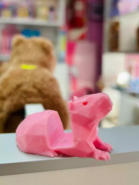 Porta Celular 3D Capybara Mini- Rosa