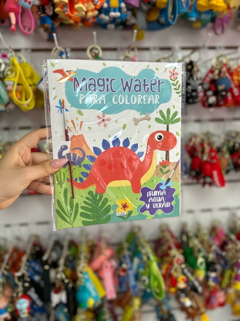 Libro Mágico para Colorear con Agua- Dinosaurios