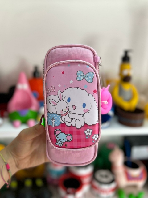 Cartuchera Rectangular- Cinnamoroll con Dije - comprar online
