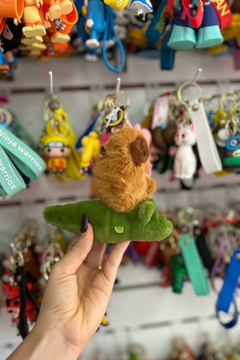 Llavero a cuerda- Capybara Cocodrilo - comprar online