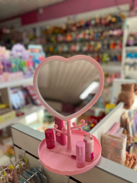 Espejos con Luces para Maquillaje- Rosa - comprar online