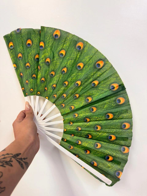 Abanico Pavo Real