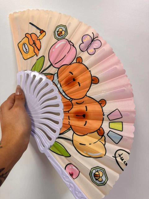 Abanico Capibara Honey