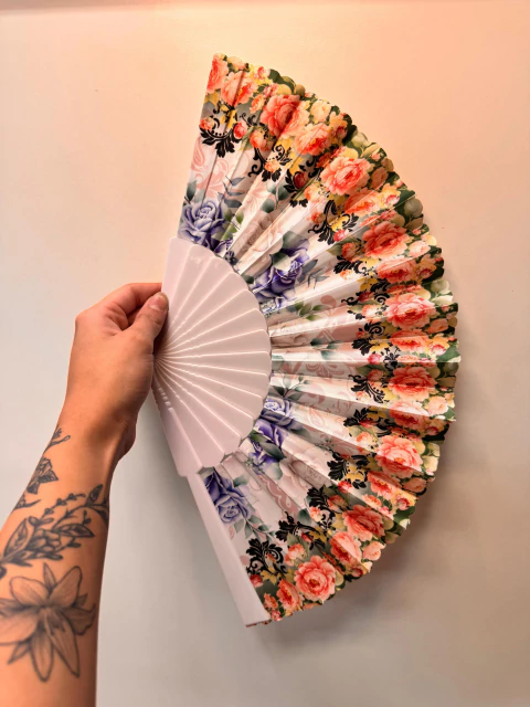 Abanico Dama Antigua