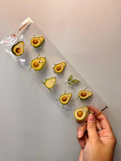 Stickers UV- Palta Cute