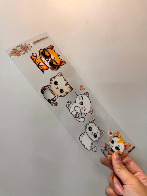 Stickers UV- Cats Cute