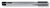 Macho maquina canal reto DIN 374 MF 10x0,75