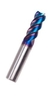Fresa Topo Metal Duro 4 Cortes 12 MMX45X100XH12 TISIN