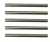 Kit Bits Redondo Metal Duro 4 MM X 100 K10 - 5 Peças