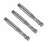 Kit Macho Máquina M4x7 Helicoidal Haste Reforçada - 3 Peças