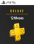 PS Plus Deluxe 12 Meses PS5