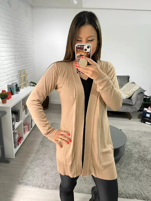 Cardigan Bene Mullet Liso