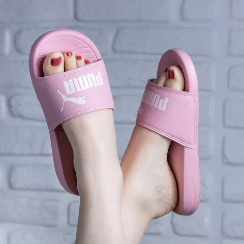 Slide Puma Chinelo Logo