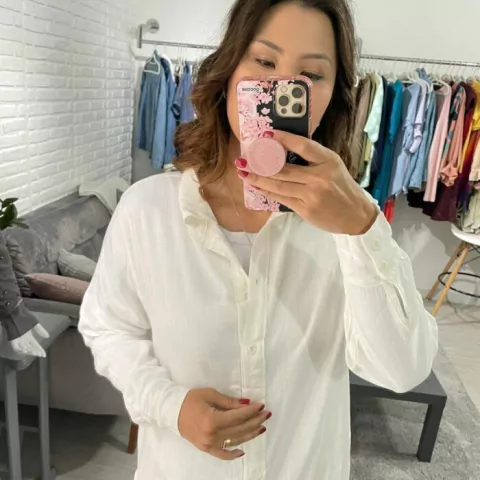 Chemise Clave de Sol Viscose Flame