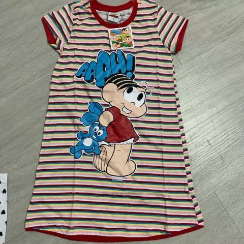 Camisola Evanilda Infantil Filha Monica Boazinha