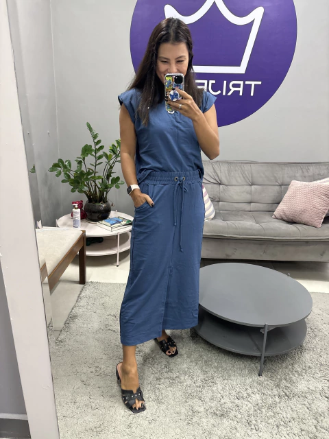 Conjunto Moletinho Saia e Blusa 2025 - comprar online