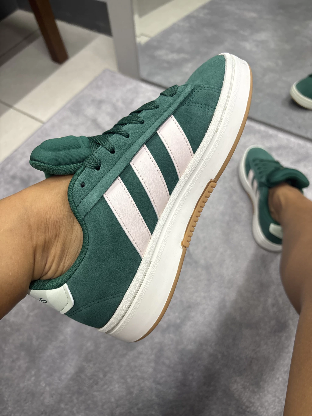 Tênis Adidas Grand Court Alpha Verde
