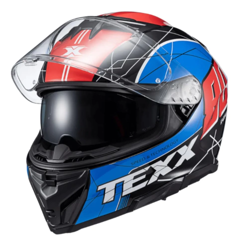 Capacete Texx Kaiman Vector Com Oculos Interno