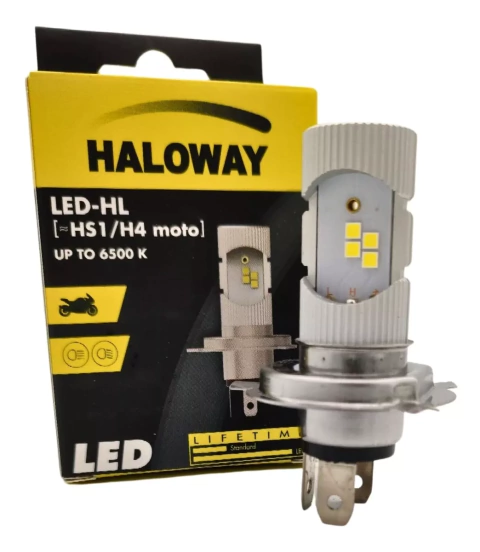 Lâmpada Led Farol H4 super branco 6000k